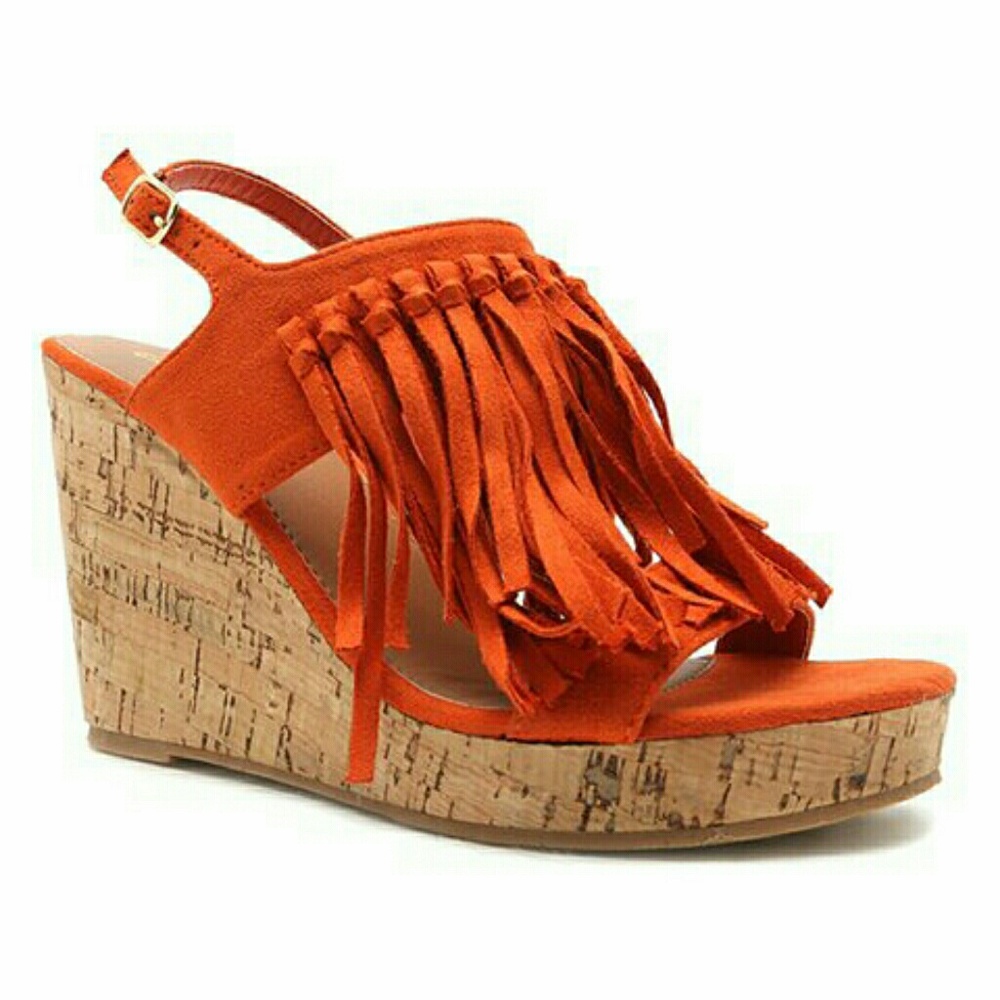 Qupid wedge heel